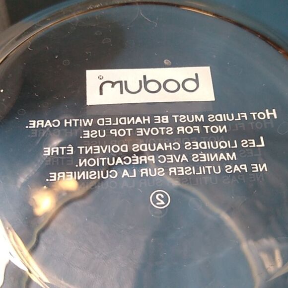 Glass Teapot with Black Handle - Picture 3 of 4